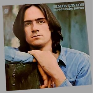 James Taylor Poster Sweet Baby James Vinyl Music Lover Wall Art